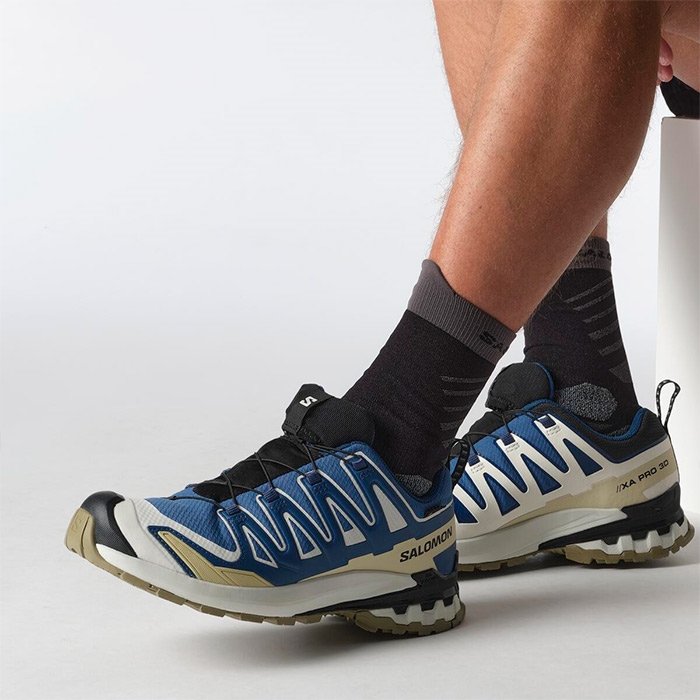 Salomon   Pro 3d V9 Gtx Herre   Mænd    Blue Icicle-42       Vandresko