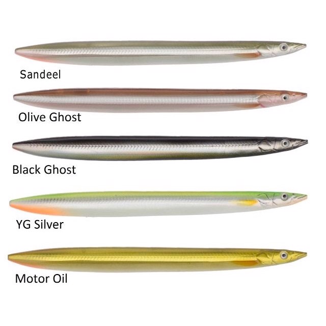 Savage Gear Sandeel Line Thru  27g   15cm-motor Oil Blink