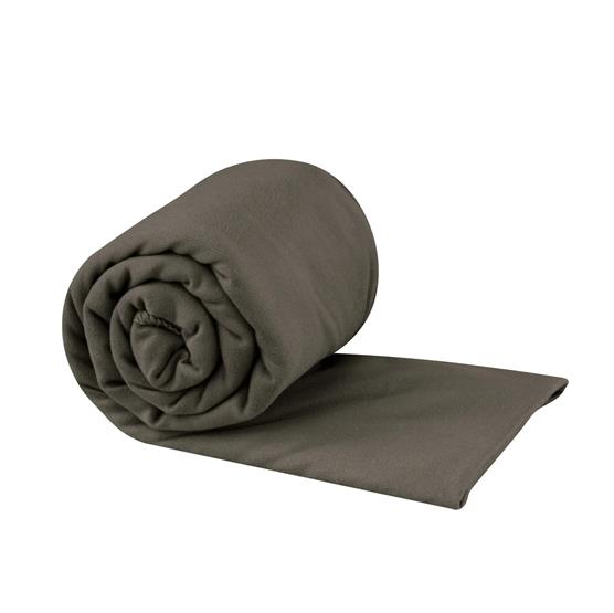 Sea   Summit Pocket Towel Large  Beluga Black