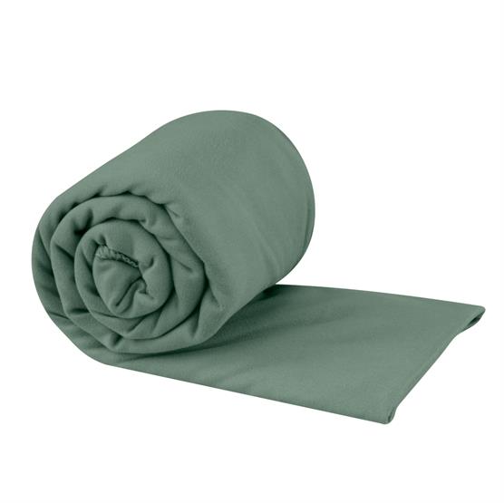 Sea   Summit Pocket Towel Large  Sage