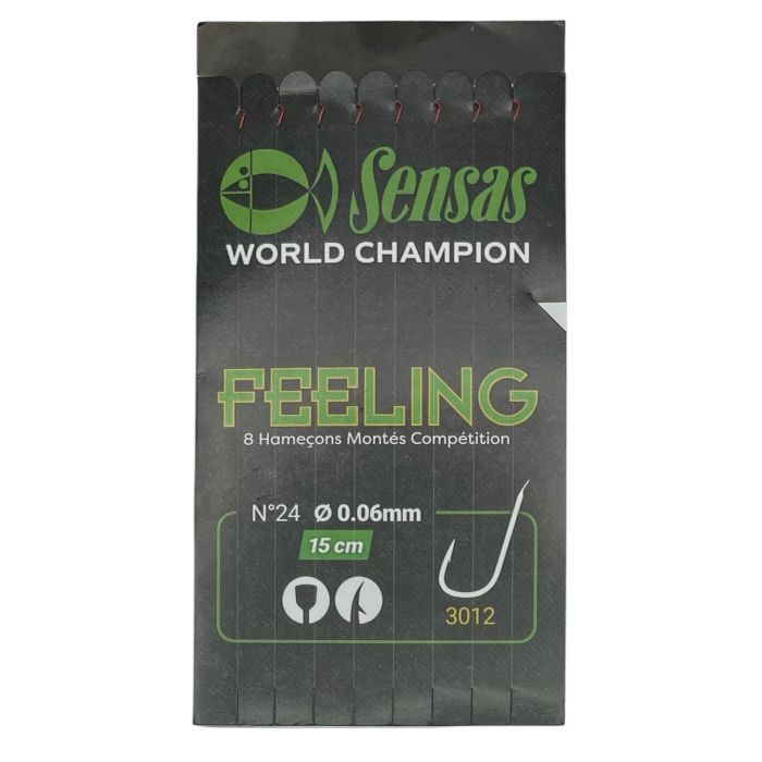 Sensas Feeling Hook   Nylon Str  24