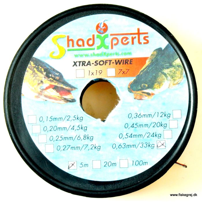 Shadxperts Xtra-soft Wire 7x7