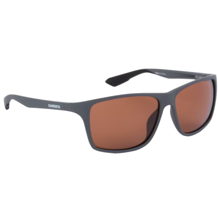 Shimano Solbrille Matte Dark Grey   Copper