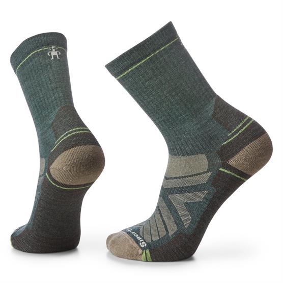 Smartwool Hike Light Cushion Crew Socks  Dark Sage