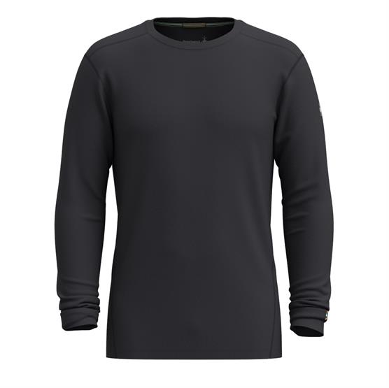 Smartwool Mens Classic All-season Merino Base Layer Crew  Black