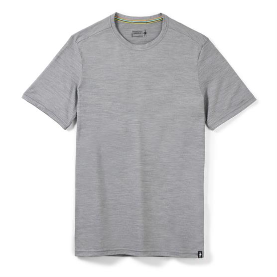 Smartwool Mens     Tee Slim Fit  Light Grey Heather