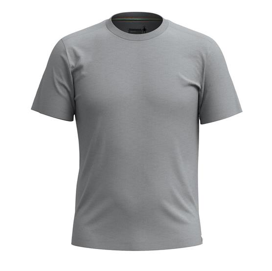 Smartwool Mens     Tee Slim  Light Grey Heather
