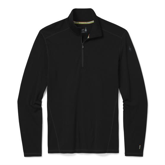 Smartwool Herre Merino Termisk Basislag - Sort Zip