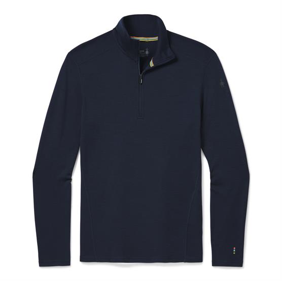 Smartwool Mens Thermal Merino Base Layer     Zip  Deep Navy
