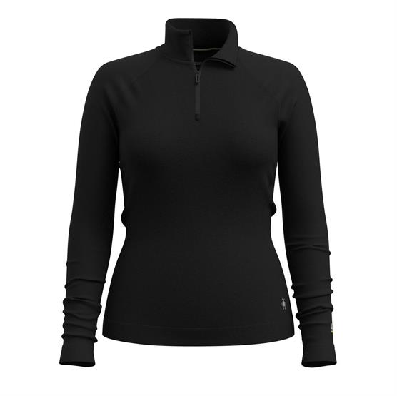Smartwool Kvinders Klassiske Termiske Merino Undertrøje - Sort