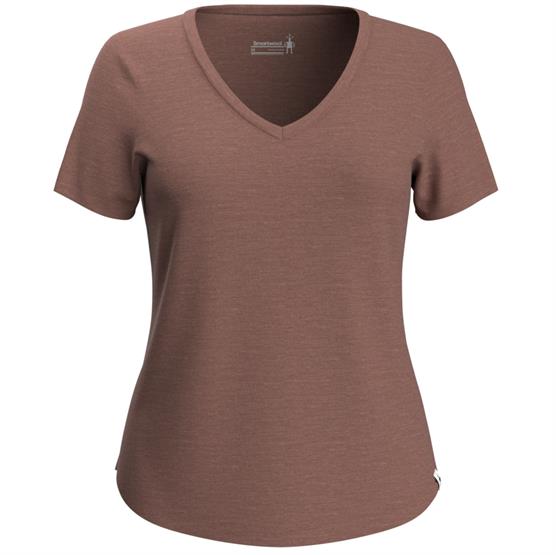 Smartwool Womens Merino Sport Tee  Light Mahogny