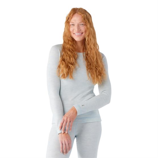 Smartwool Womens Thermal Merino Base Layer Crew  Winter Sky