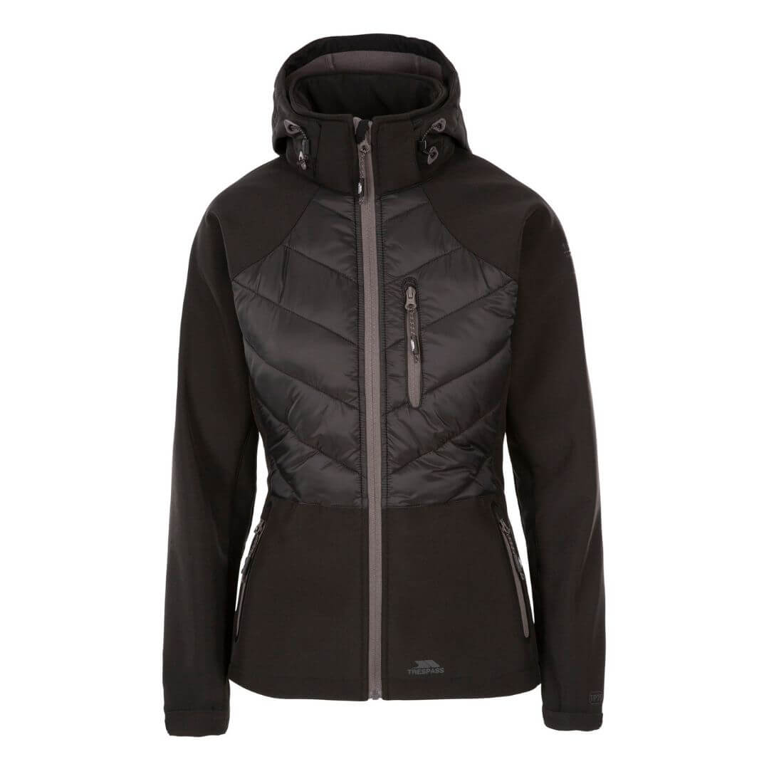 Softshell Jakke Dame Trespass Elvira Sort