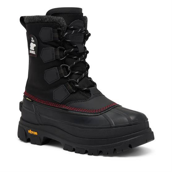 Sorel Caribou Horizon Gtx Mens  Black   Bright Red