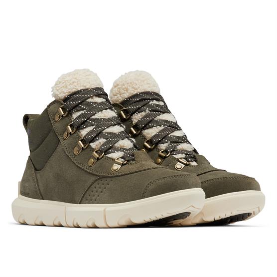 Sorel Explorer Next Hiker   Womens  Stone Green   Bleached Ceramic