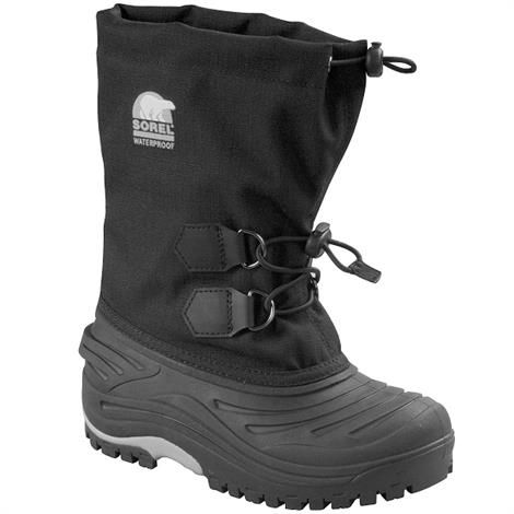 Sorel Super Trooper Børn  Black