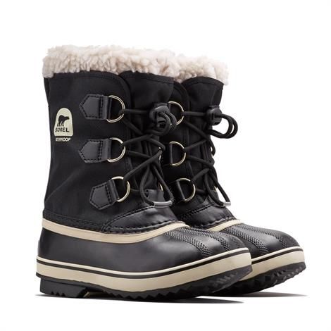 Sorel Yoot Pac Nylon   Kids  Black