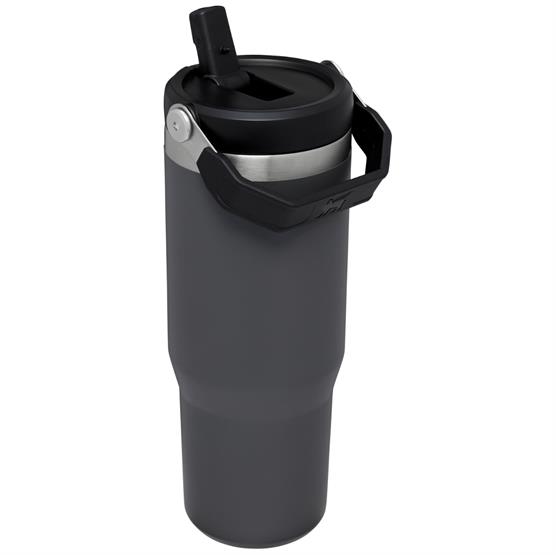 Stanley Iceflow Termoflaske med Flip Straw - Charcoal