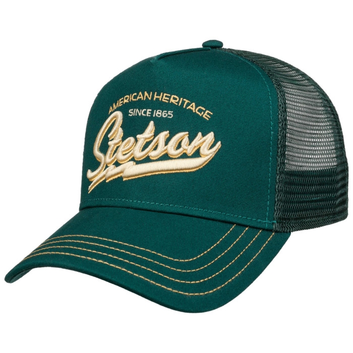 Stetson Trucker Cap American Heritage  Dark Forest Baseball Cap  Kasket