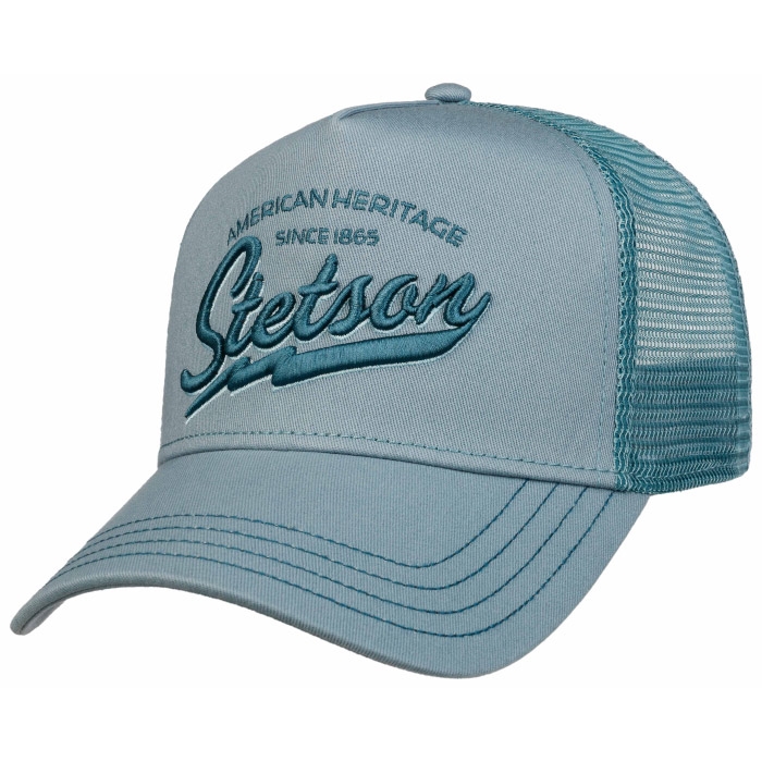 Stetson Trucker Cap American Heritage  Lyseblå Baseball Cap  Kasket