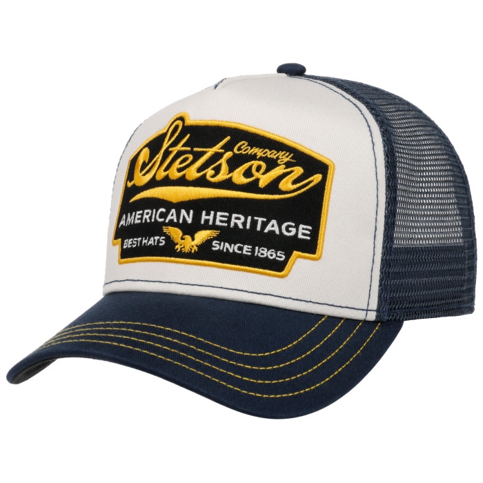 Stetson Trucker Cap American Heritage  Navy Baseball Cap  Kasket