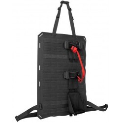 Tasmanian Tiger   Modular Front Seat Panel Eol Black Str  Stk Rygsæk