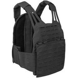 Tasmanian Tiger   Plate Carrier   Black Str  Stk Taske