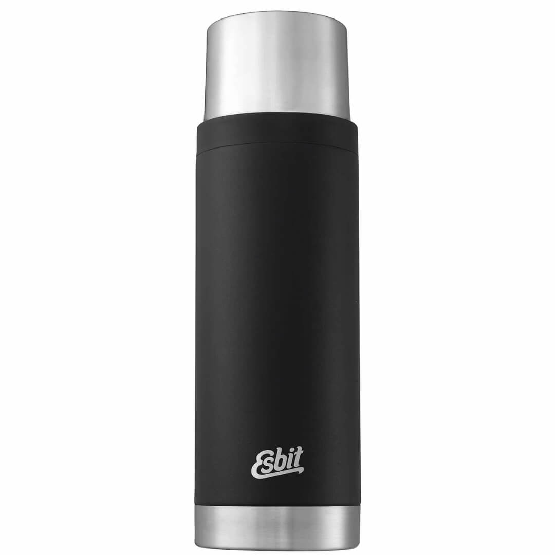 Termoflaske Esbit Sculptor Stainless Steel Vacuum Flask 1l Sort