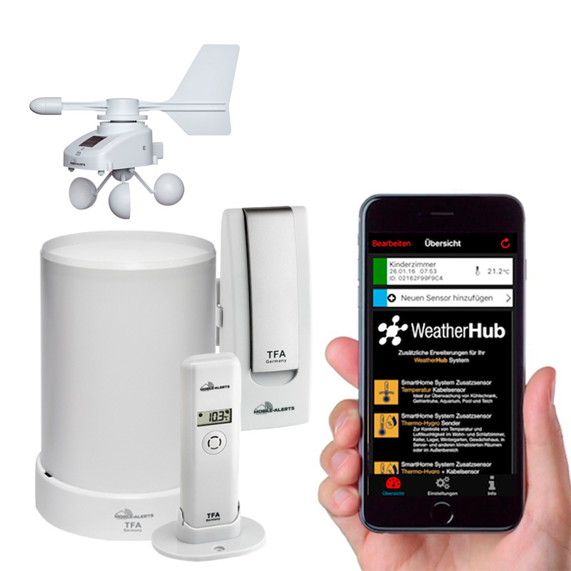 Weatherhub Wifi Vejrstation Startsæt