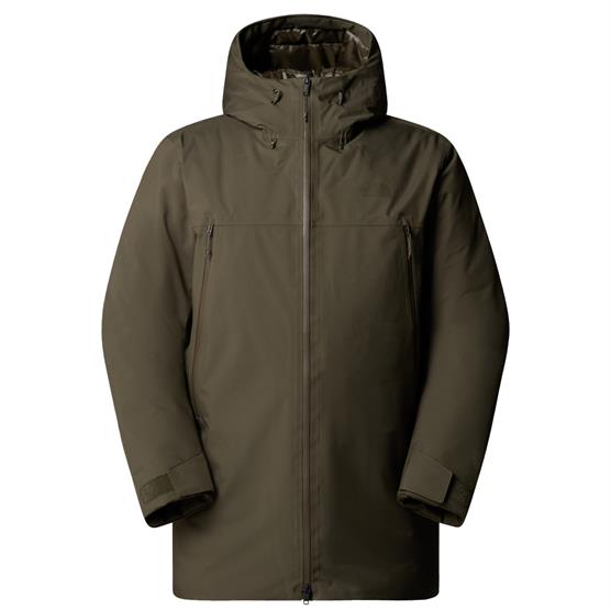 The North Face Mens Mtn Range Down Parka  New Taupe Green