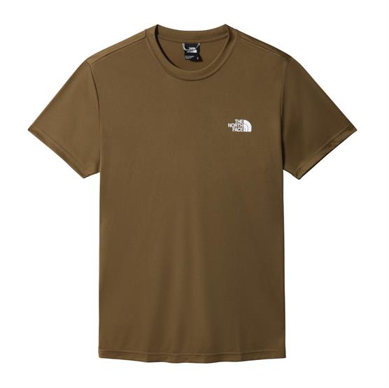 The North Face Herre Reaxion T-Shirt i Militærgrøn