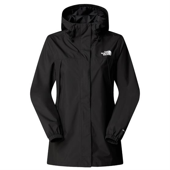 The North Face Womens Antora Rain Parka  Black
