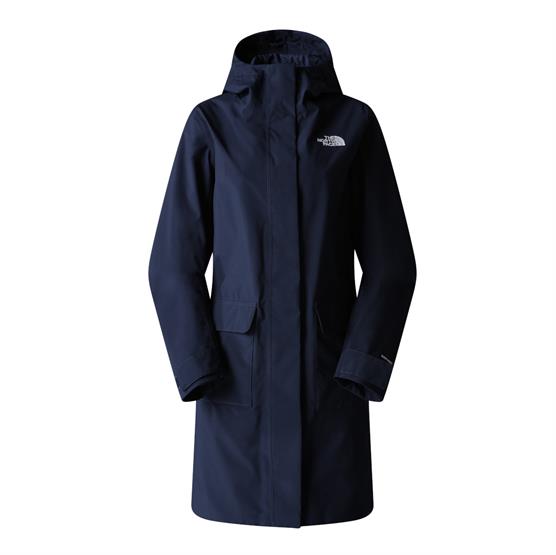The North Face Womens City Breeze Rain Parka    Summit Navy