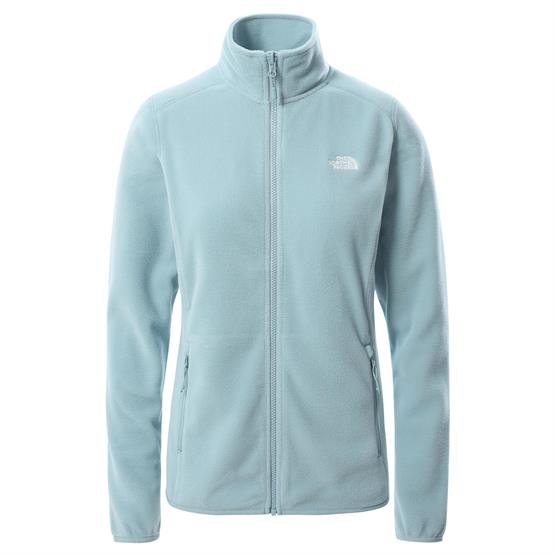 The North Face Womens 100 Glacier Full Zip  Tourmaline Blue
