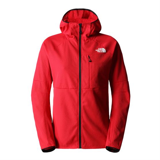 The North Face Womens Summit Futurefleece   Hoodie  Red