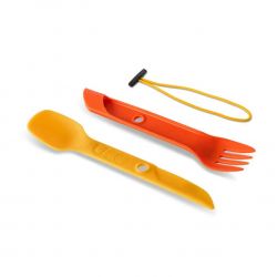 Uco Switch Spork Utensil Set  Retro Sunrise Bestik
