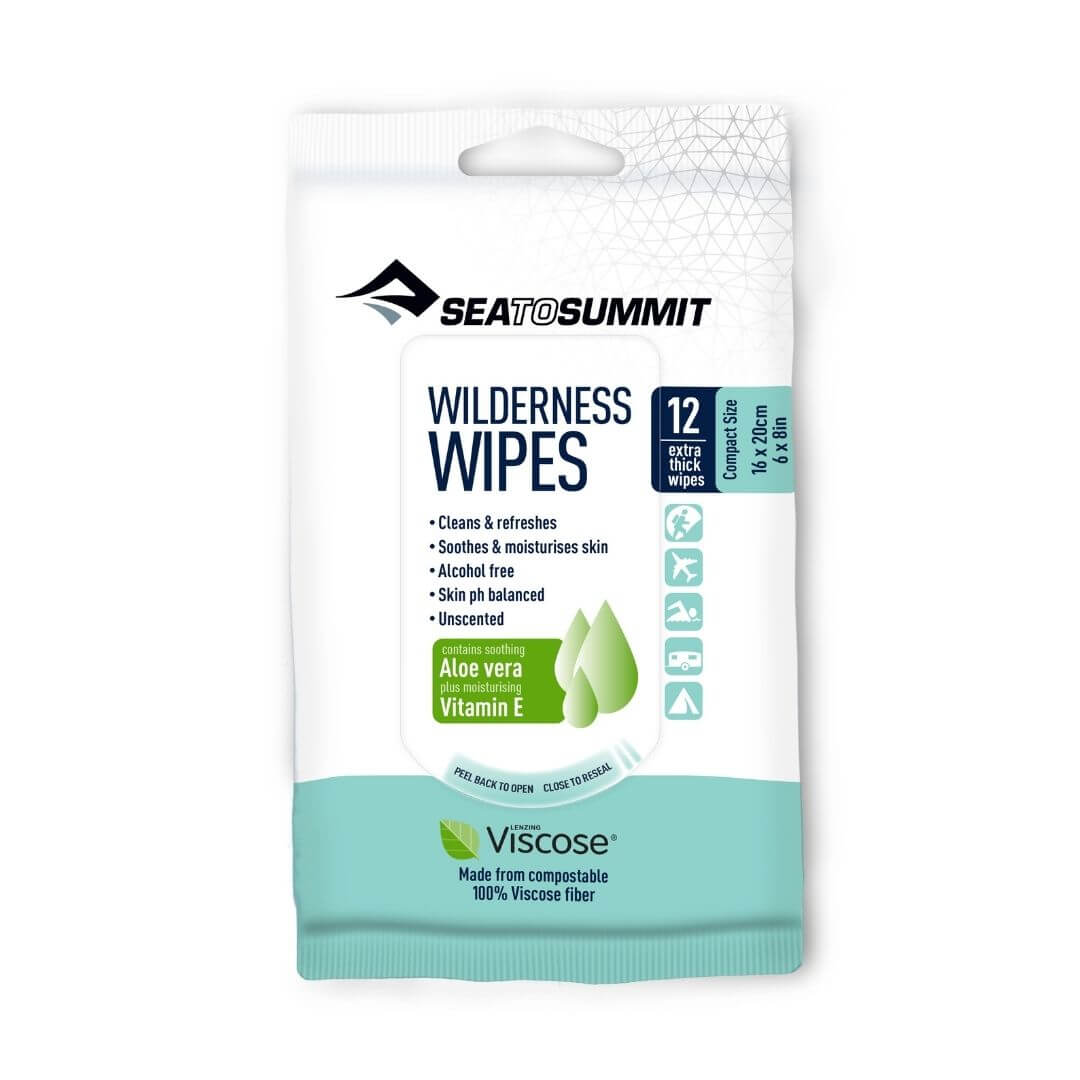 Vaskeservietter Sea   Summit Wilderness Wipes