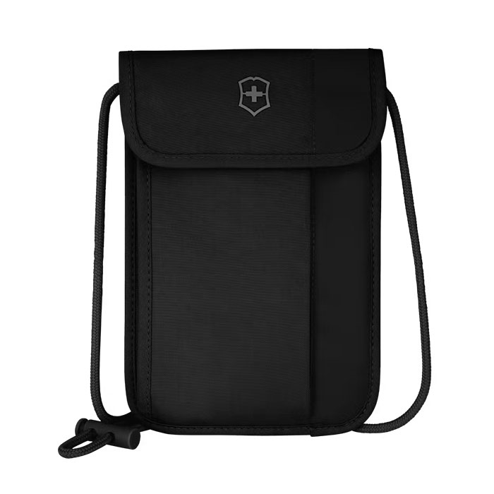 Victorinox Travel Essentials Security Neck Pouch-black Små Tasker  Punge  Tilbehør