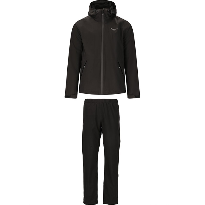 Weather Report Gust Herre Regnsæt 10 000mm-black-   Regntøj  Poncho