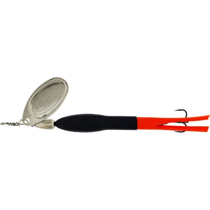 Westin   Spinner Downstream 20g-sort    Orange Sølv Kondomspinner