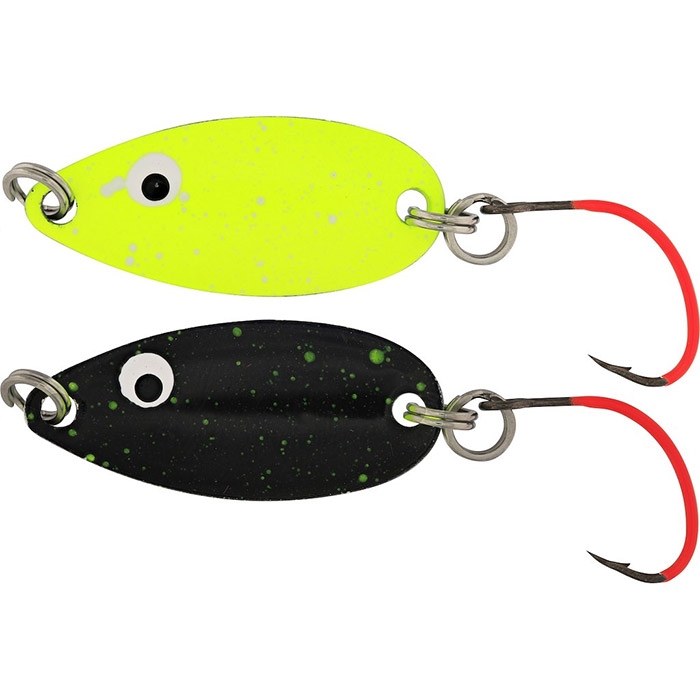 Westin Fidusen Slim    3cm 3g-black-chartreuse Splat Blink