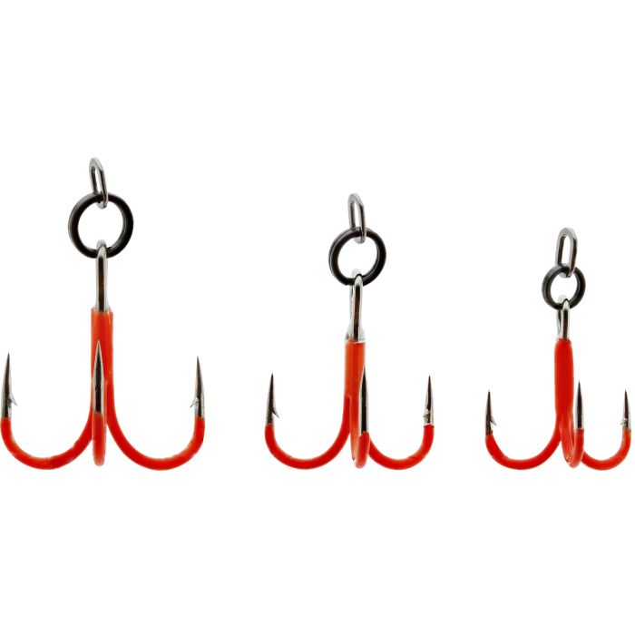 Westin Rigged Seatrout Treble Hook   Orange