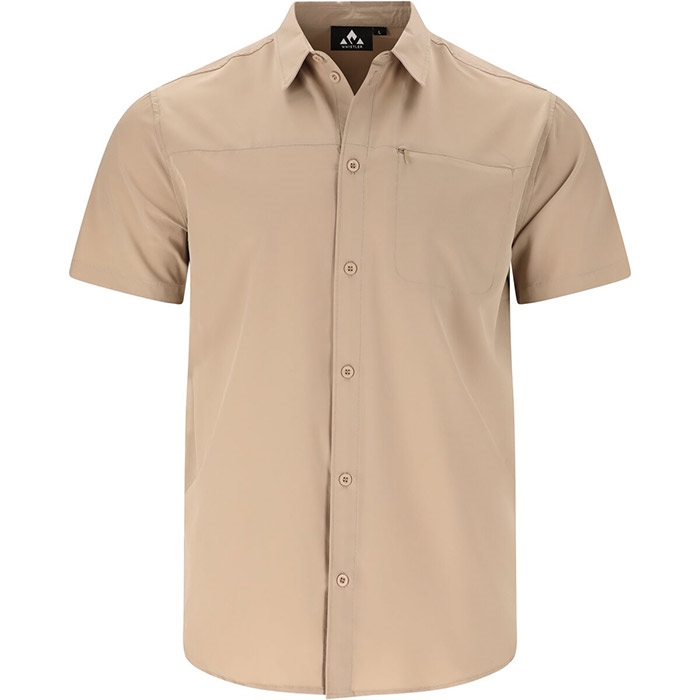 Whistler Jeromy Functional Shirt Herre   Mænd-weatherred Teak-  Skjorter