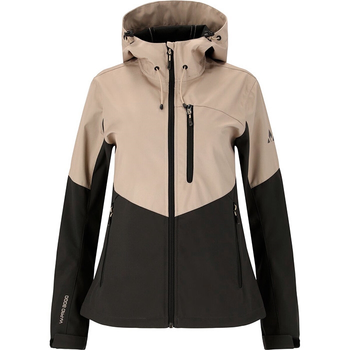 Whistler Rosea Softshell Damejakke 8000mm-simply Taupe-38 Regntøj  Poncho