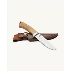 øyo Rondane Knife    Leather Sheath Brown Kniv