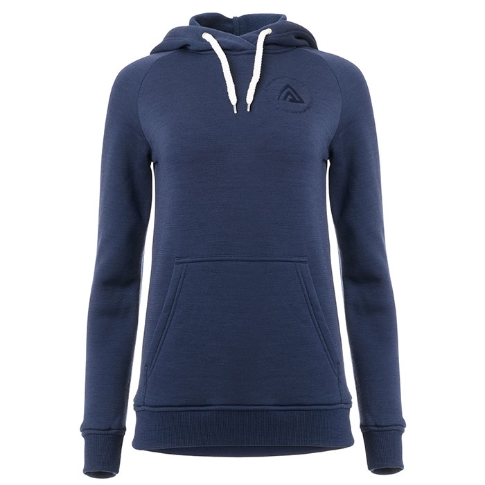 Aclima Fleecewool V2 Hoodie Kvinder   Damer  Mørkeblå-  Fleecejakker   Softshell
