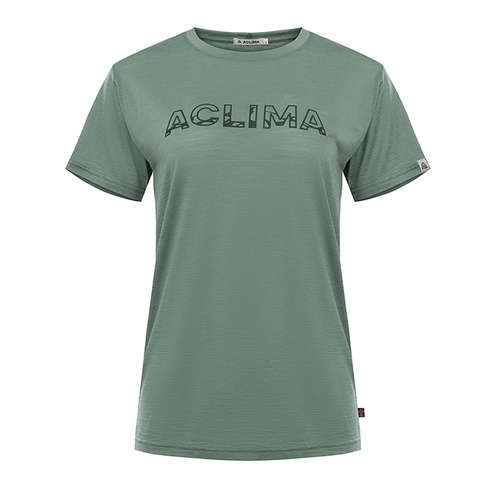 Aclima Lightwool -shirt Relaxed Fit Kvinder Damer-dark Ivy- -shirts