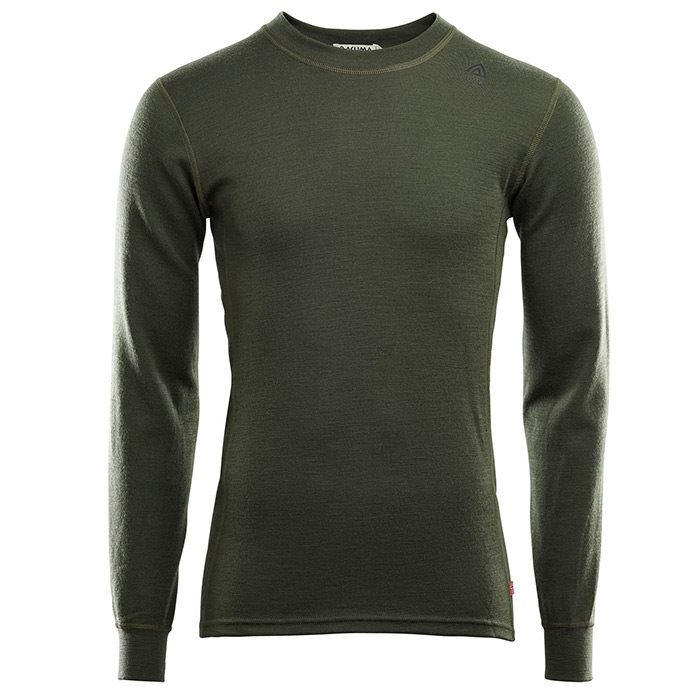Aclima Warmwool Crew Neck Man  Grøn Night-  Undertøj
