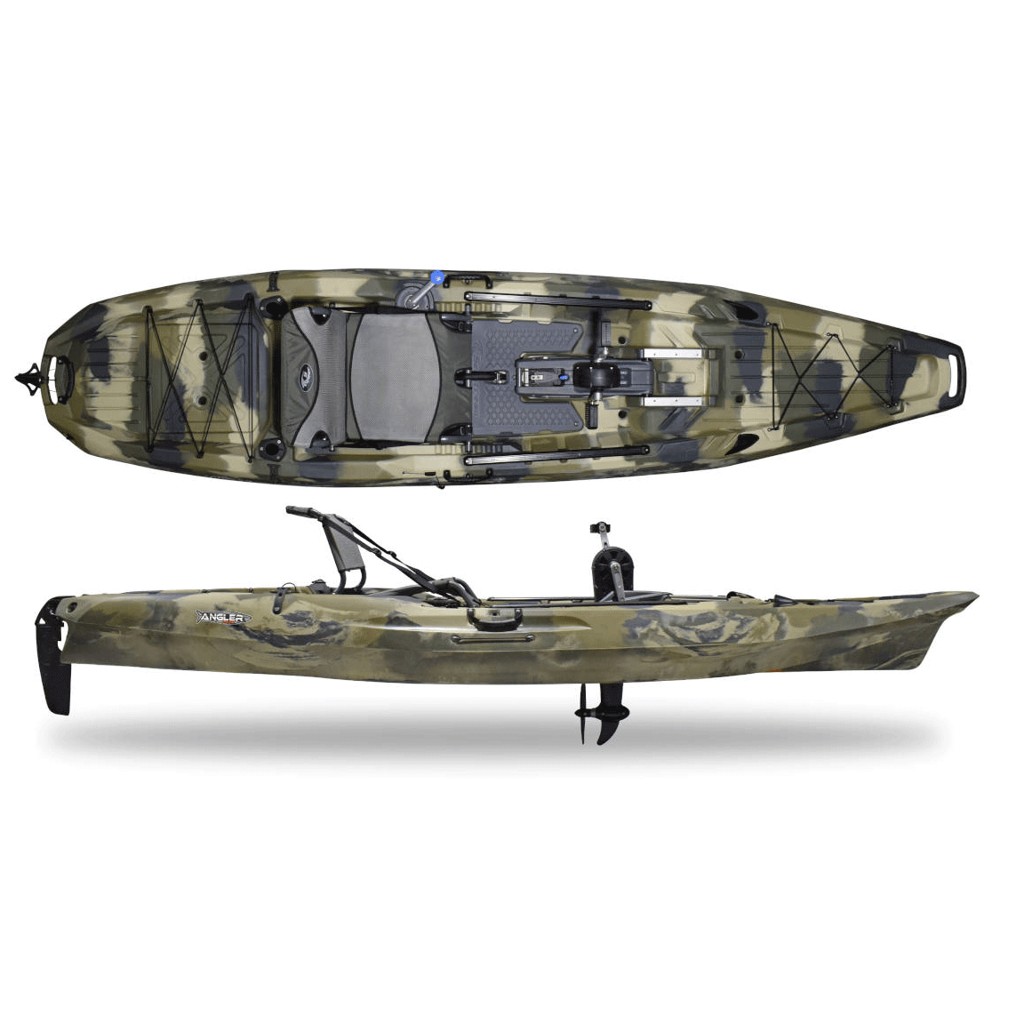 Angler 120 Rapid Pedal Drev Terra Camo