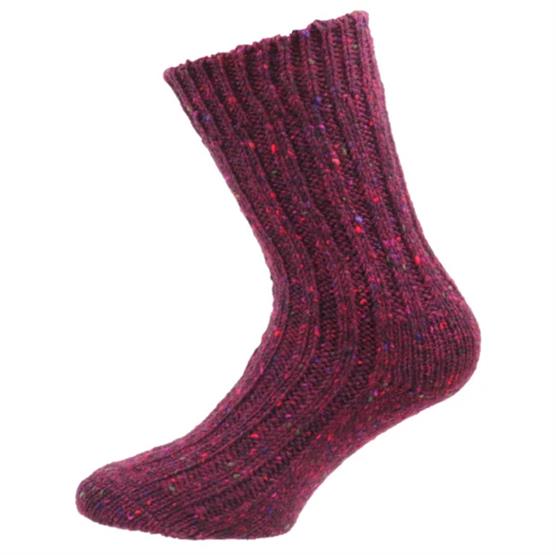 Avignon Ragg Strømpe  Rød